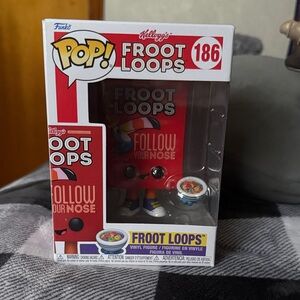 Funko Pop! Froot Loops Figure with Colorful Bowl